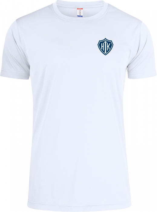 Clique - Hik Basic Polyester T-Shirt - Hvid