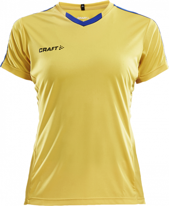 Craft - Progress Contrast Jersey Women - Yellow & blue