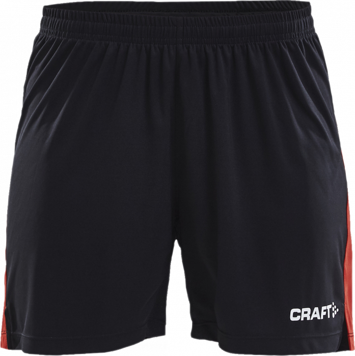 Craft - Progress Contrast Shorts Women - Svart & röd