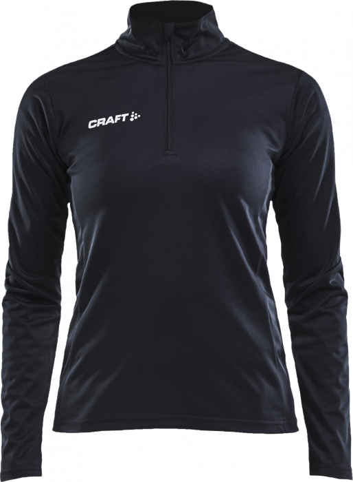 Craft - Progress Halfzip Women - Negro & blanco