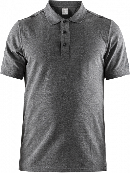 Craft - Casual Polo Pique M - Granietgrijs