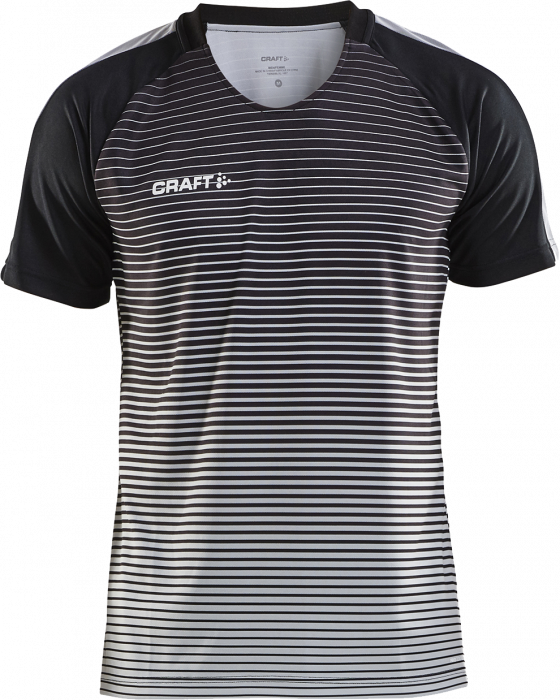 Craft - Pro Control Stripe Jersey Herre - Sort & grå