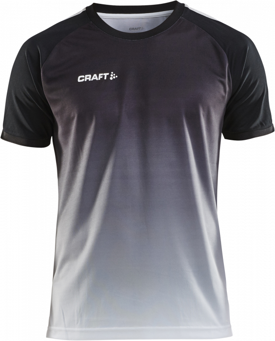 Craft - Pro Control Fade Jersey Youth - Schwarz & weiß