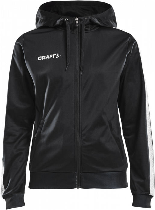 Craft - Pro Control Hood Jacket Women - Negro & blanco