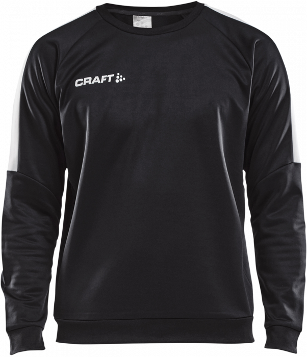 Craft - Progress R-Neck Sweather Youth - Black & white