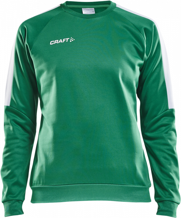 Craft - Progress R-Neck Sweather Women - Green & white