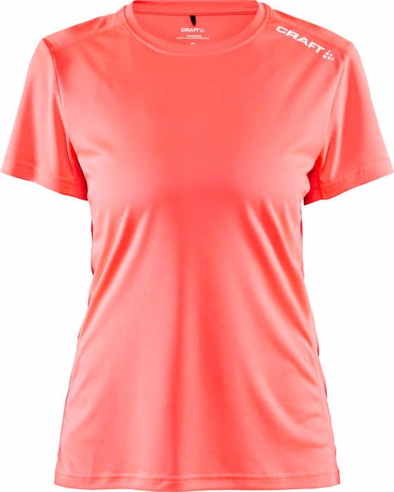 Craft - Rush Ss Tee Women - Pink red