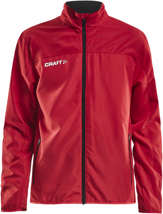 Craft - Rush Wind Jacket Youth (Windbreaker) - Vermelho & branco