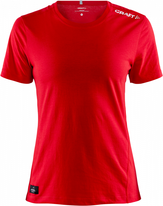 Craft - Community Mix Ss Tee Dame - Rouge