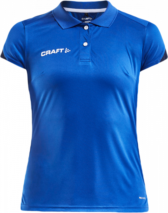 Craft - Pro Control Impact Polo Dame - Cobalt & blu navy