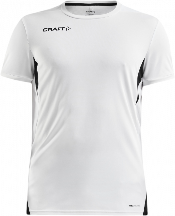 Craft - Pro Control Impact Tee Men - Blanco & negro