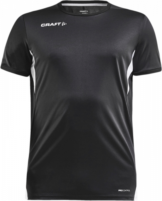 Craft - Pro Control Impact Tee Men - Black & white