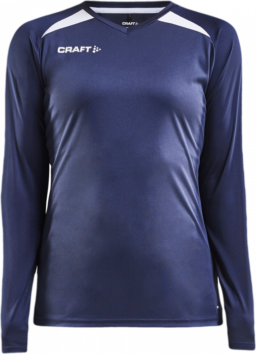 Craft - Pro Control Impact Longsleeve Women - Granatowy & biały