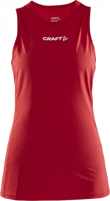 Craft - Rush Slim Singlet Women - Rot