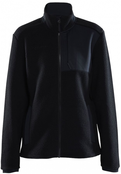 Craft - Adv Explore Pile Fleece Jacket Woman - Noir