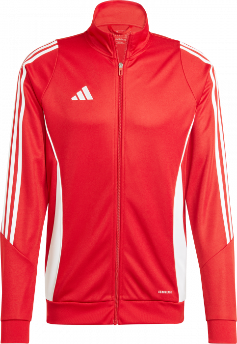 Adidas - Tiro 24 Training Top - T Power Red & bianco