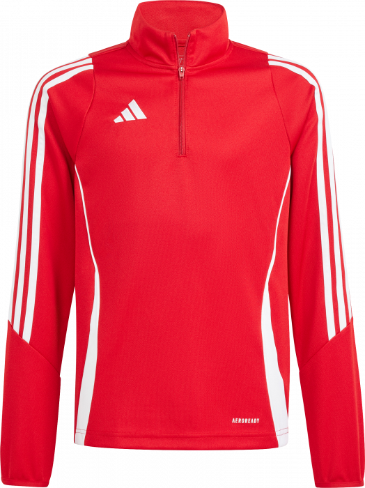 Adidas - Tiro 24 Training Top - Team Power Red & vit