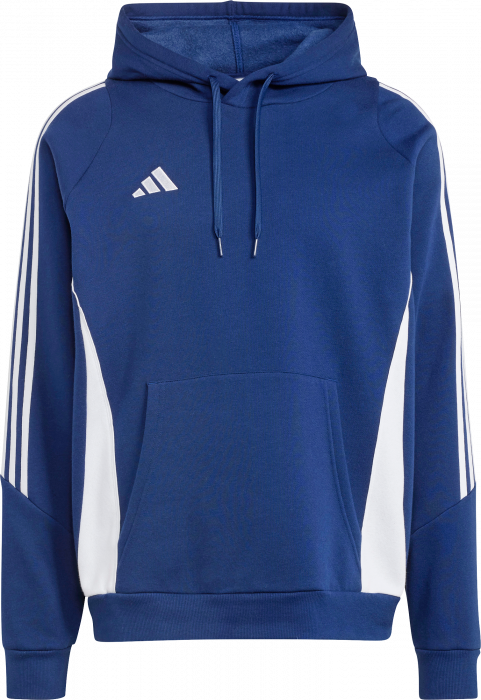 Adidas - Tiro 24 Hoodie - T Navy Blue & branco