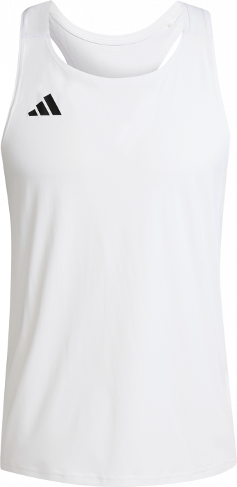 Adidas - Adizero Running Singlet - Blanco