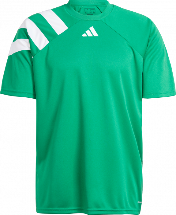 Adidas - Fortore 23 Player Jersey - Team green & bianco