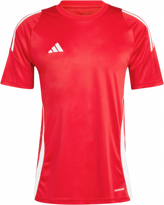 Adidas - Tiro 24 Player Jersey - T Power Red & bianco