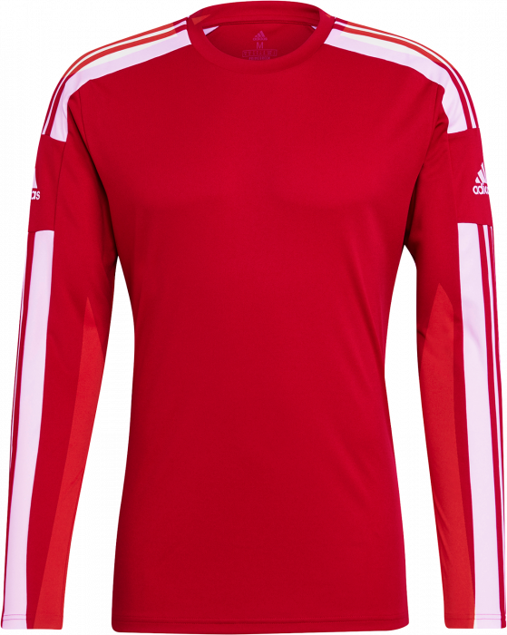 Adidas - Squadra 21 Longsleeve Jersey - Rood & wit