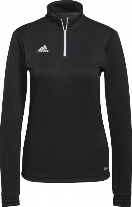 Adidas - Entrada 22 Træning Top With Half Zip Woman - Zwart