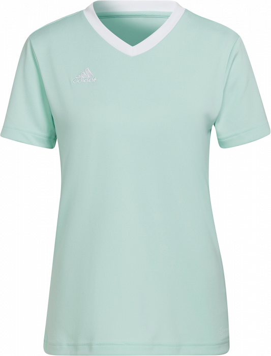 Adidas - Entrada 22 Jersey Women - Clear mint & blanc