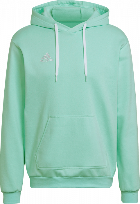 Adidas - Entrada 22 Hoodie - Clear mint & weiß