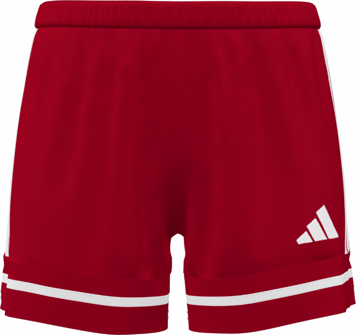 Adidas - Squadra 25 Shorts Women Short - T Power Red & biały