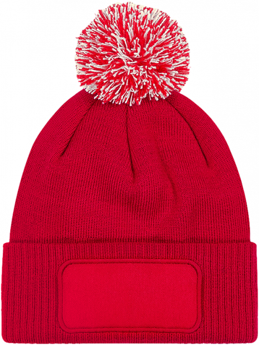 Beechfield - Cap With Tassel For Logoprint - Rojo