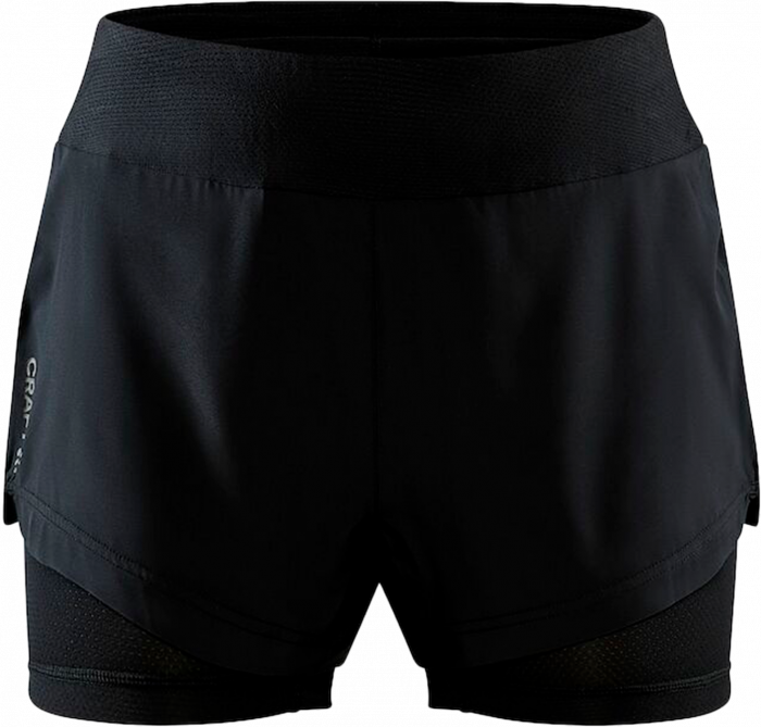 Craft - Adv Essence 2-In-1 Shorts Women - Zwart