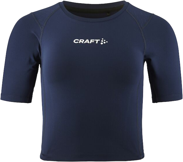 Craft - Rush 2.0 Crop Tee Women - Blu navy