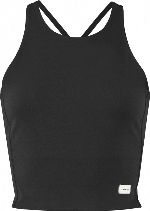 Craft - Collective Cropped Singlet - Black