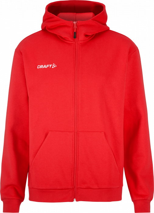 Craft - Community 2.0 Logo Fz Hoodie - Rood