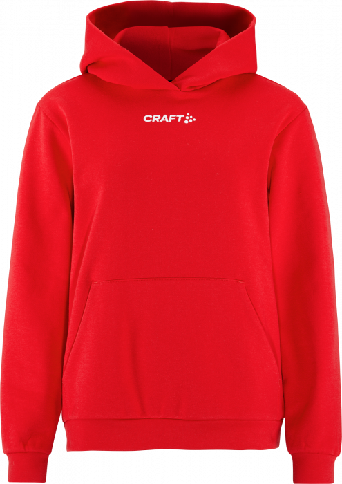 Craft - Community 2.0 Logo Hoodie Women - Röd