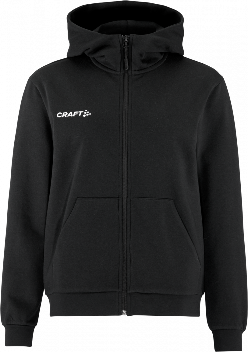 Craft - Community 2.0 Logo Fz Hoodie Women - Svart