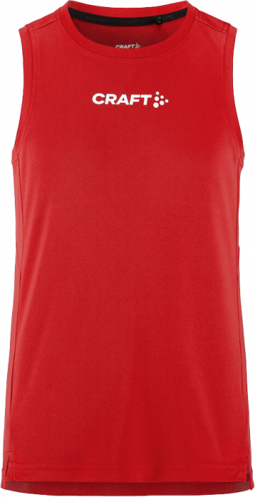 Craft - Rush 2.0 Singlet Jr - Bright Red