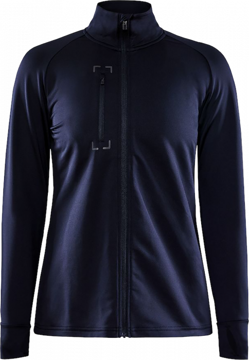 Craft - Adv Explore Let Midlayer Dame - Navy blå