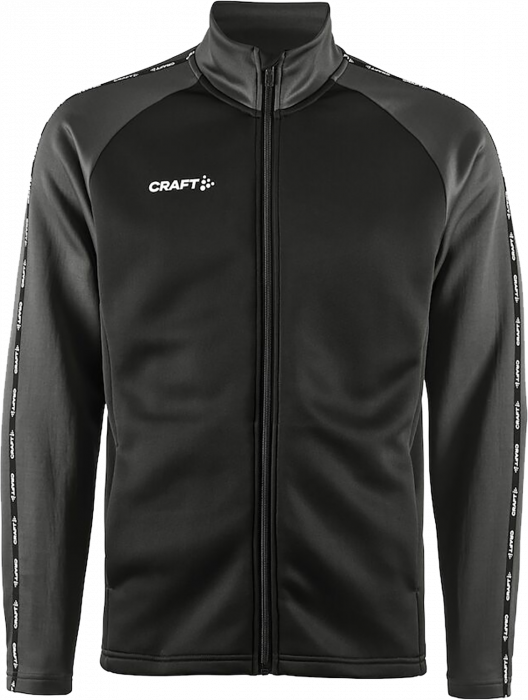 Craft - Squad 2.0 Full Zip - Negro & grante