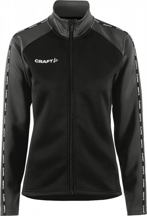 Craft - Squad 2.0 Full Zip Women - Black & grante