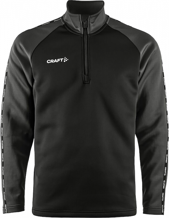 Craft - Squad 2.0 Half Zip - Svart & grante