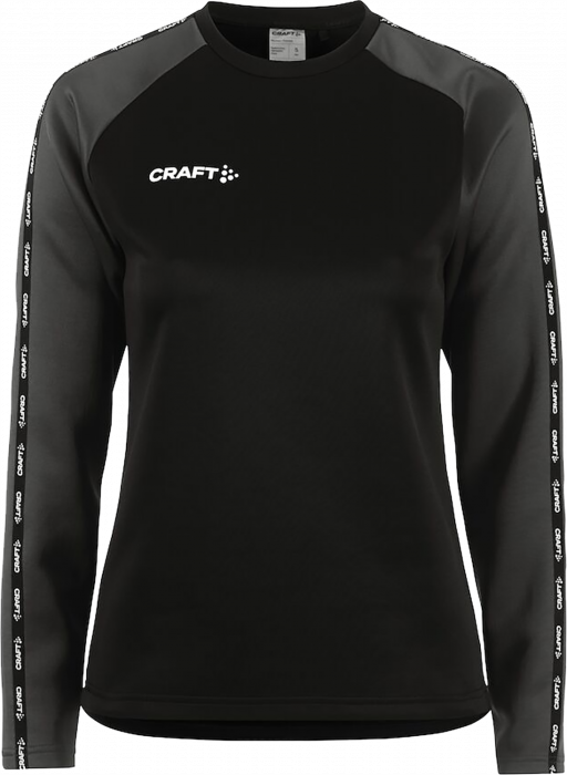 Craft - Squad 2.0 Crewneck Women - Negro & grante