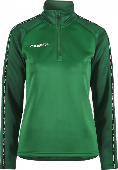 Craft - Squad 2.0 Half Zip Women - Team Green & ivy