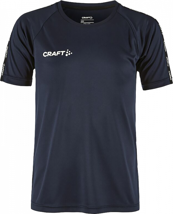 Craft - Squad 2.0 Contrast Jersey Jr - Marineblauw