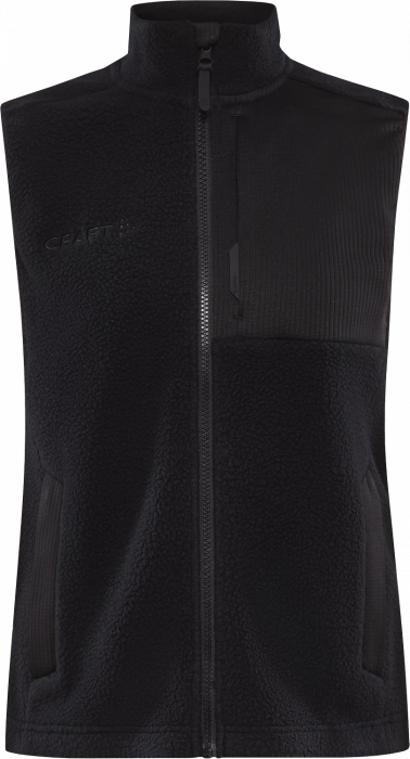 Craft - Adv Explore Pile Fleece Vest Women - Nero