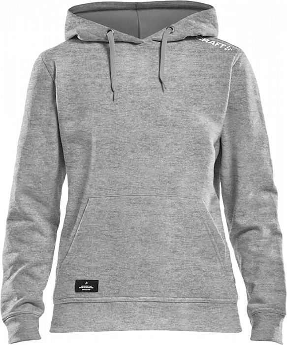 Craft - Hoodie Women - Grigio melange