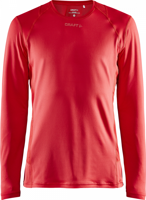 Craft - Adv Essence Long Sleeve Tee - Bright Red