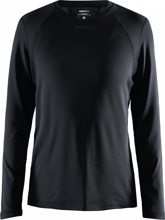 Craft - Adv Essence Long Sleeve Tee Ladies - Svart