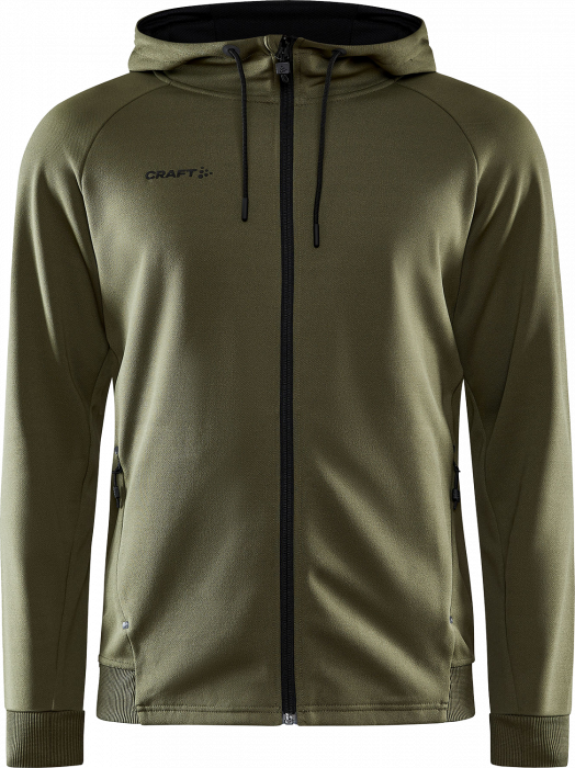 Craft - Adv Unify Hoody With Zipper For Men - Khaki Green